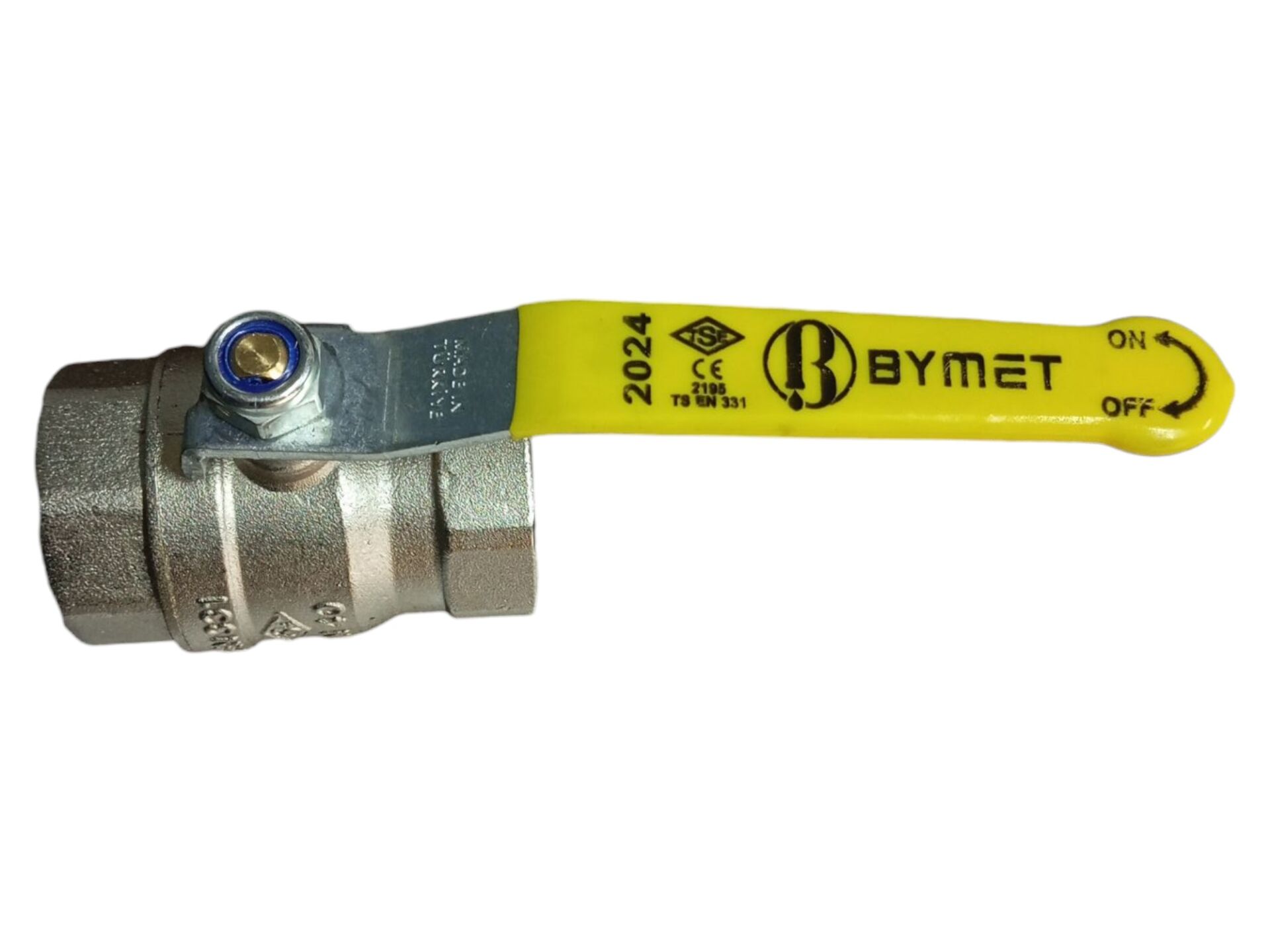 BYMET KÜRESEL DOĞALGAZ VANASI 3/4''